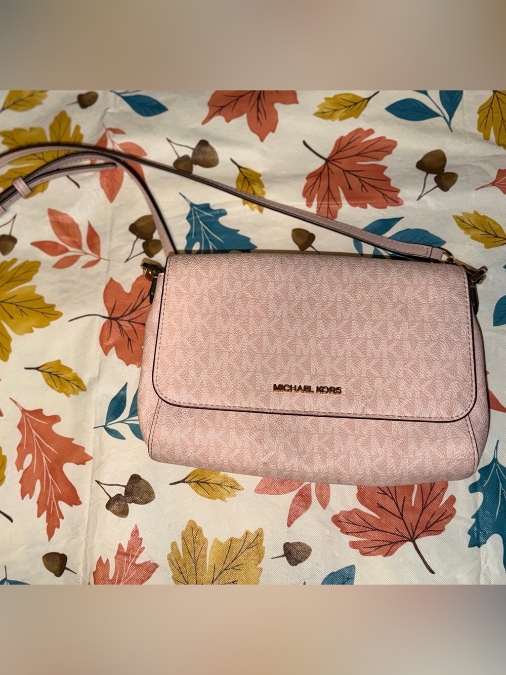 Michael Kors Blush Pink Crossbody Bag